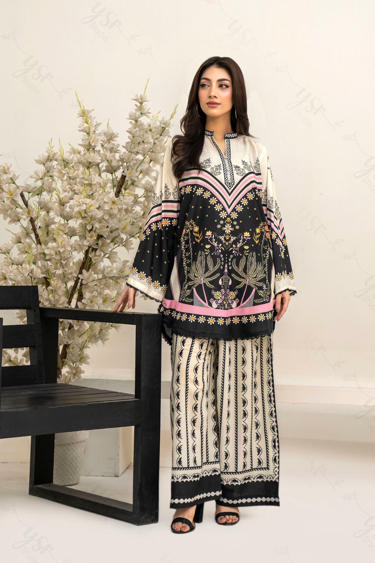 TYB Black Co-Ord set 2 Piece